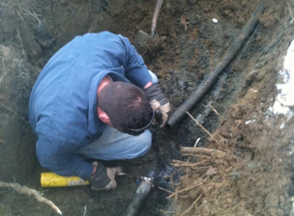 Septic Tank Inspection by Arkie Rogers Septic Service Maine